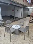 Club Bars Plastic Table and Chairs - 2