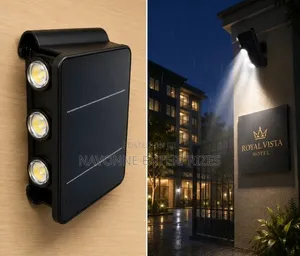 Outdoor Waterproof Solar Wall Light with Motion Sensor