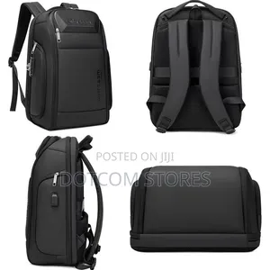 Waterproof Anti-Theft Laptop Backpack with USB Port & Lock