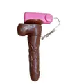 SexFlesh Realistic Dildo - Brown - 2