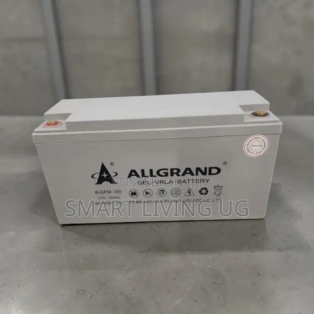 Allgrand 12V 150Ah Deep Cycle Pure Gel Battery - 1