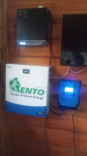 Complete Solar System: 200Ah Lithium Battery, 1100kVA Inverter