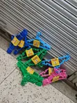 12pcs Rotatable Plastic Clothes Hangers - 2