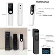 Digital Non-Contact Thermometer & Finger Blood Oxygen Oximeter - 3
