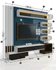 Customized TV Stand/Wall Unit in Any Colour - 1