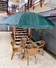 Outdoor 5-Piece Commercial Sun Umbrella Combo - 1