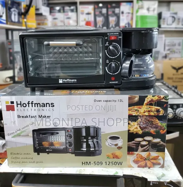 Hoffman 3-in-1 Breakfast Maker - 1