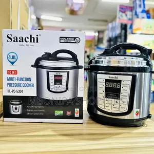 Saachi 4L Electric Pressure Cooker with Steamer