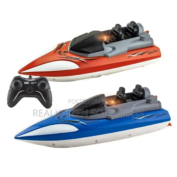 High-Speed 2.4GHz Remote Control Twin Propeller Speed Boat - 1