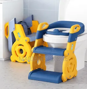 Child Potty Training Ladder with Non-Slip Steps