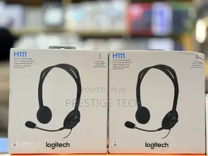 Logitech H111 Wired Headset for Meetings