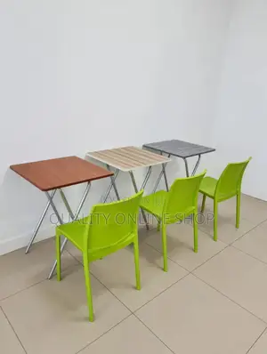 Foldable Reading Table and Chair Set