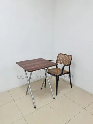 Simple Foldable Reading Table and Chair
