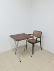 Simple Foldable Reading Table and Chair - 1