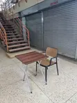 Simple Foldable Reading Table and Chair - 2
