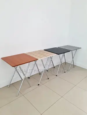 Foldable Reading Table with Metal Stand