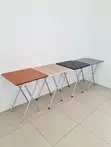 Foldable Reading Table with Metal Stand - 1
