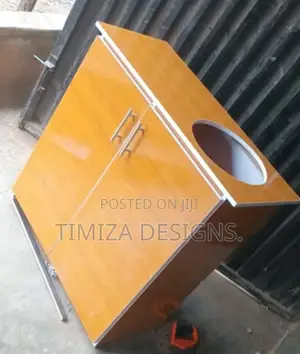 Brown Wooden Gas Cabinet