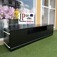Black TV Stand - 7ft Length (Up to 85" TVs) - 4