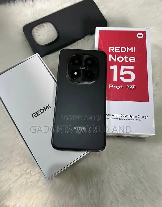New Xiaomi Redmi Note 15 Pro+ 256GB Black - 1
