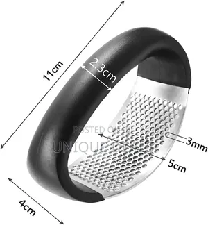 Stainless Steel Garlic Press Crusher & Mincer