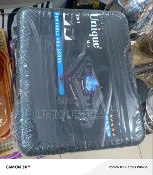 Unique Max 2-in-1 Portable Gas Stove