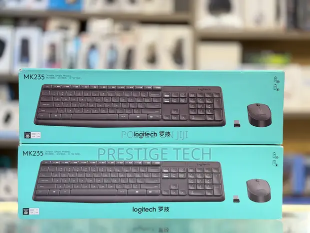Logitech MK235 Wireless Keyboard and Mouse Combo - 1