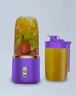 Purple & Clear Portable Juicer - 1