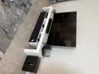 White LED TV Stand Unit - 180cm Length - 3