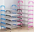 Brand New Stainless Steel Shoe Racks (6 Tiers) - 2