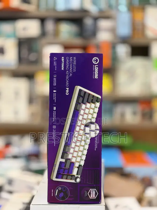 Logar KBP70MW Wireless Mechanical Gaming Keyboard, RGB - 1