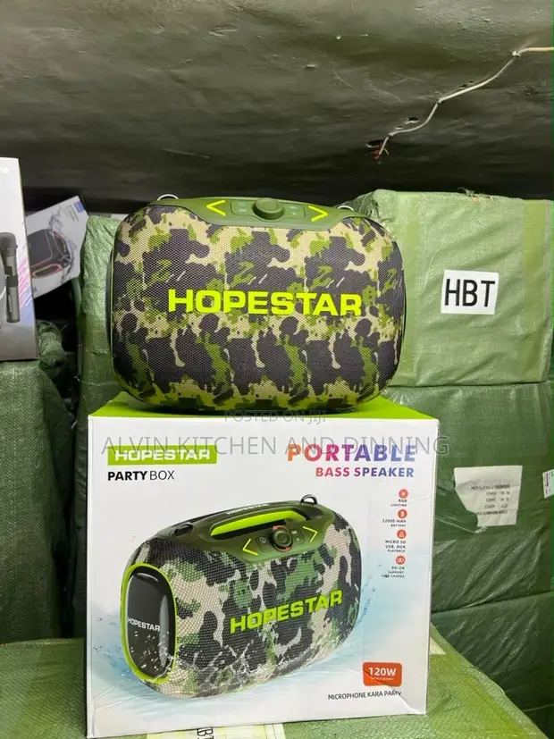 Hopestar Portable Bluetooth Speaker Party Box - 1