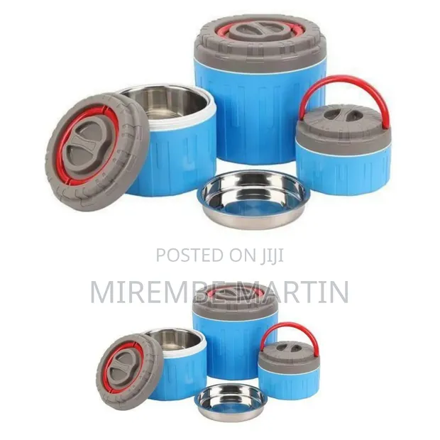 Insulated Food Flasks / Thermal Food Carrier Set - 1