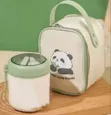 Portable Insulated Food Jar and Lunch Bag Set - 1