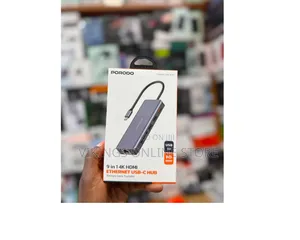 Porodo 9-in-1 USB-C Hub with Ethernet
