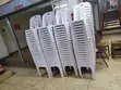 White Heavy Duty Stackable Plastic Chairs - 2