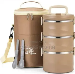 Jille Home Stackable Thermal Lunch Box Set with Insulated Bag