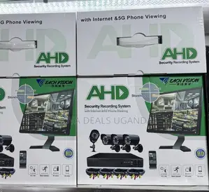 AHD CCTV Security Recording System with Remote Viewing