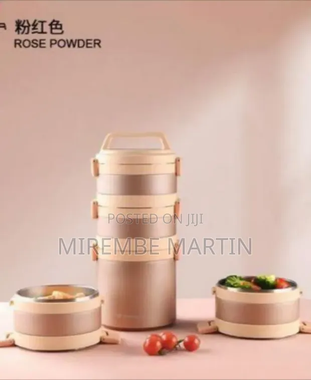 Stackable Insulated Multi-Tier Lunch Container / Bento Box - 1
