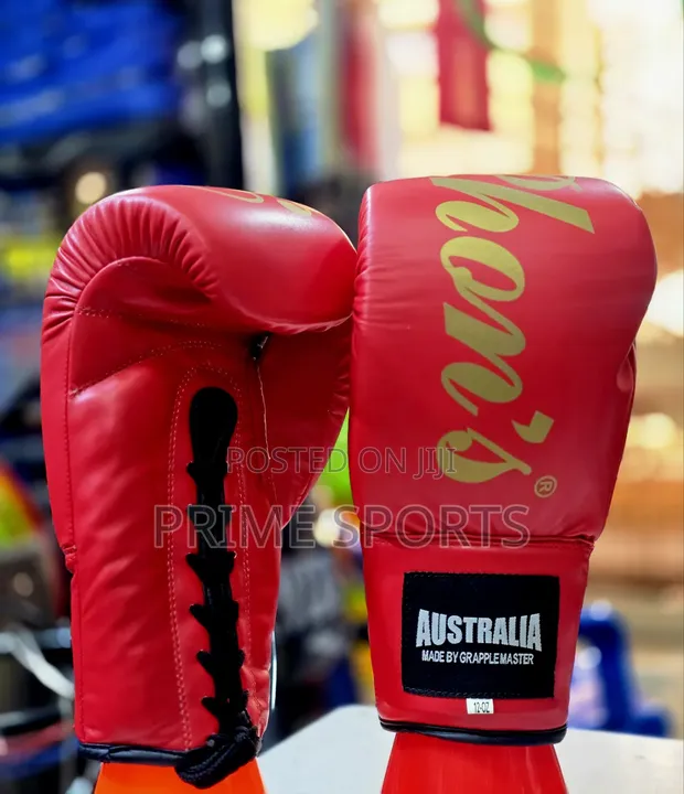 Brand New Boxing Gloves with Laces - 1
