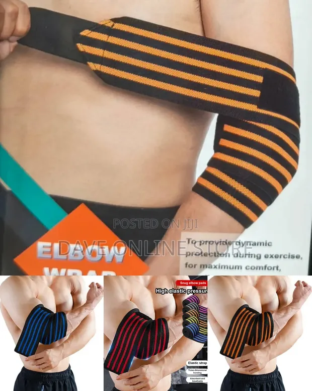 Adjustable Elastic Elbow Wrap - 1