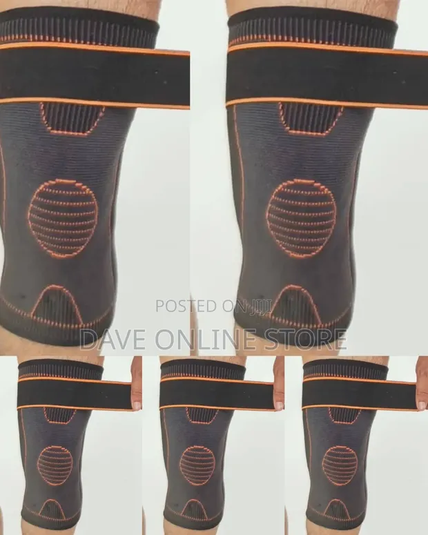 Compression Knee Sleeve with Adjustable Support Strap - 1