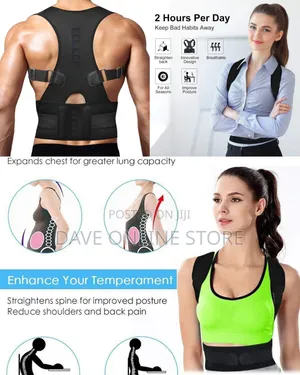 Magnetic Thoracic Back Brace and Posture Corrector