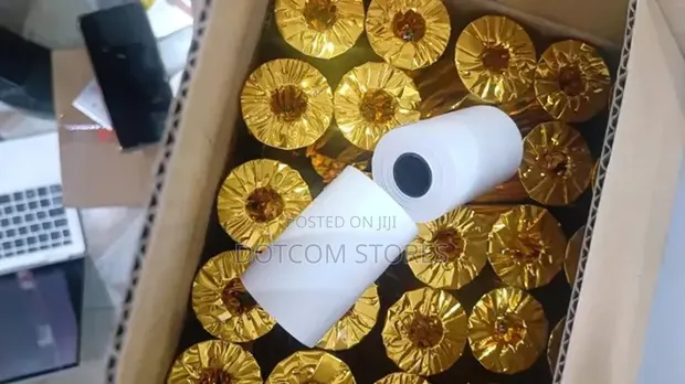 57x40mm Thermal Paper Rolls (100 per Box) - 1