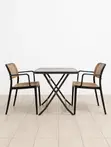 2 Seater Foldable Dining Table and Chairs Set - 1