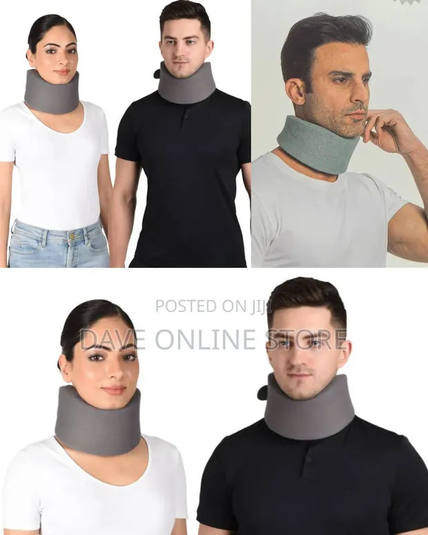 Soft Gray Cervical Collar (Neck Brace) - 1