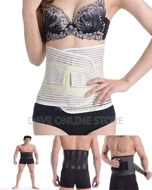 Ergonomic Lower Back Support Brace & Lumbar Belt