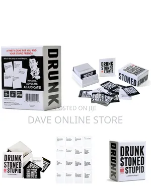 Drunk Stoned or Stupid Adult Party Game