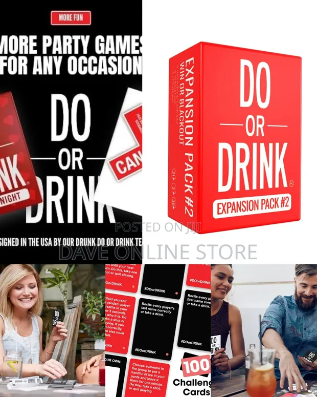 Do or Drink Card Game Expansion Pack #2 - 1
