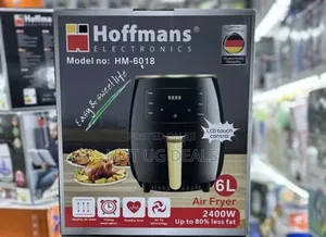 Hoffmans 6L Digital Air Fryer HM-6018 | 2400W LCD Touch